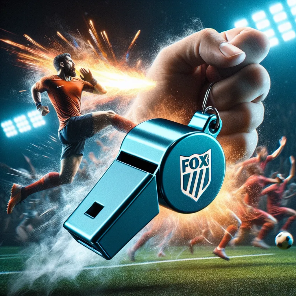 Gwizdek Fox 40 CMG Sonik Blast – doskonały wybór dla sportowców