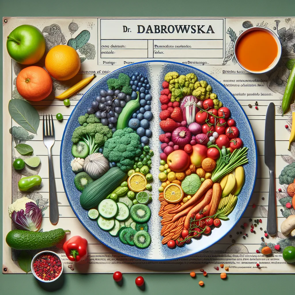 Dieta warzywno-owocowa dr Dąbrowskiej – zdrowie w diecie