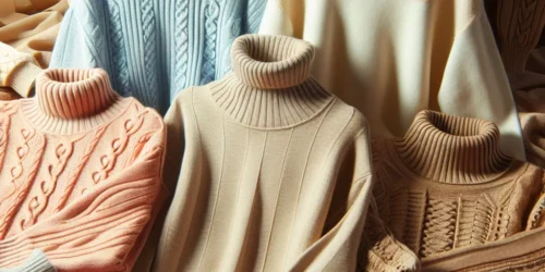 Modne swetry damskie oversize z golfem – idealne zestawienie na chłodne dni